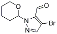 4-Bromo-2-(oxan-2-yl)pyrazole-3-carbaldehyde