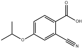 2-cyano-4-(propan-2-yloxy)benzoic acid