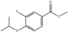 Benzoic acid, 3-fluoro-4-(1-methylethoxy)-, methyl ester