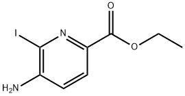 ETHYL 5-AMINO-6-IODOPYRIDINE-2-CARBOXYLATE