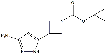 tert-butyl 3-(3-amino-1H-pyrazol-5-yl)azetidine-1-carboxylate