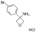 3-(4-Bromophenyl)oxetan-3-amine hydrochloride, 1-(3-Aminooxetan-3-yl)-4-bromobenzene hydrochloride