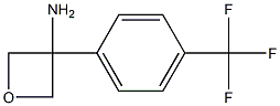 3-(4-(Trifluoromethyl)phenyl)oxetan-3-amine