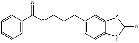 2(3H)-Benzothiazolone, 6-[3-(benzoyloxy)propyl]-