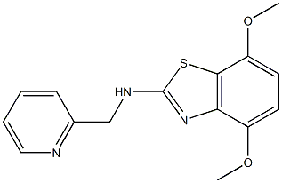 2-Benzothiazolamine, 4,7-dimethoxy-N-(2-pyridinylmethyl)-