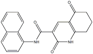 N-naphthalen-1-yl-2,5-dioxo-1,6,7,8-tetrahydroquinoline-3-carboxamide