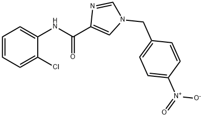 N-(2-Chlorophenyl)-1-(4-nitrobenzyl)-1h-imidazole-4-carboxamide