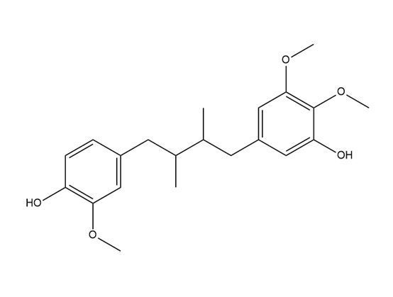 Phenol, 5-[4-(4-hydroxy-3-methoxyphenyl)-2,3-dimethylbutyl]-2,3-dimethoxy-, (-)-