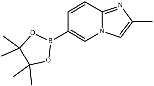 2-甲基-6-(4,4,5,5-四甲基-1,3,2-二氧杂硼烷-2-基)咪唑并[1,2-a]吡啶