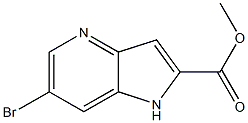 甲基 6-溴-1H-吡咯并[3,2-B]吡啶-2-甲酸基酯