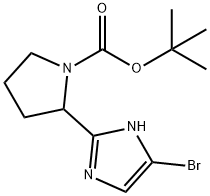 tert-Butyl 2-(5-bromo-1H-imidazol-2-yl)pyrrolidine -1-carboxylate...