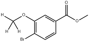 Benzoic acid, 4-bromo-3-(methoxy-d3)-, methyl ester