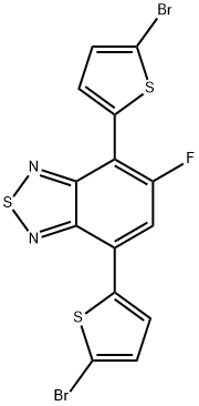 2,1,3-Benzothiadiazole, 4,7-bis(5-bromo-2-thienyl)-5-fluoro-