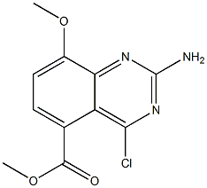 Methyl 2-aMino-4-chloro-8-Methoxyquinazoline-5-carboxylate