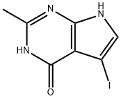 5-IODO-2-METHYL-3,7-DIHYDRO-PYRROLO[2,3-D]PYRIMIDIN-4-ONE