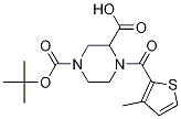 4-(3-Methyl-thiophene-2-carbonyl)-piperazine-1,3-dicarboxylic acid 1-tert-butyl ester