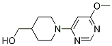 4-Piperidinemethanol, 1-(6-methoxy-4-pyrimidinyl)-