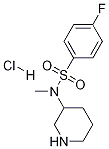 4-Fluoro-N-Methyl-N-piperidin-3-yl-benzenesulfonaMide hydrochloride