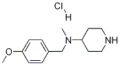 (4-Methoxy-benzyl)-Methyl-piperidin-4-yl-aMine hydrochloride