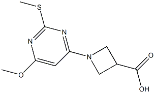 1-(6-甲氧基-2-甲基硫烷基-嘧啶-4-基)-氮杂环丁烷-3-羧酸