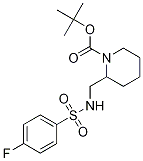 2-[(4-氟-苯磺酰氨基)-甲基]-哌啶-1-甲酸叔丁基酯