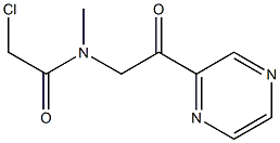 2-Chloro-N-methyl-N-(2-oxo-2-pyrazin-2-yl-ethyl)-acetamide