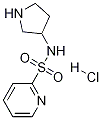 Pyridine-2-sulfonic acid pyrrolidin-3-ylaMide hydrochloride