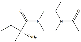 (2R)-1-(4-acetyl-3-methylpiperazin-1-yl)-2-amino-2,3-dimethylbutan-1-one