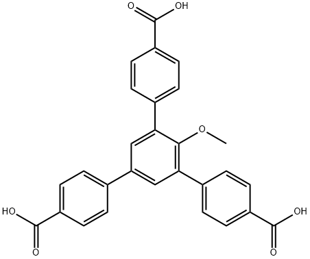 2,4,6-tris(4-carboxyphenyl)anisole