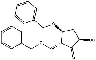 Cyclopentanol, 2-methylene-4-(phenylmethoxy)-3-[(phenylmethoxy)methyl]-, (1R,3R,4S)-