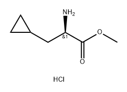 (R)-Methyl 2-amino-3-cyclopropylpropanoate HCl