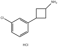 3-(3-chlorophenyl)cyclobutan-1-amine hydrochloride