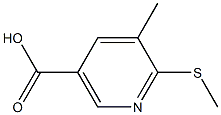 5-Methyl-6-methylsulfanyl-nicotinic acid