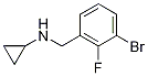 1-溴-2-氟-3-(环丙基氨基甲基)苯