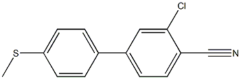 2-Chloro-4-[4-(Methylsulfanyl)phenyl]benzonitrile