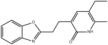 5-Ethyl-6-methyl-3-[2-(benzoxazol-2-yl)ethyl]pyridin-2(1H)-one