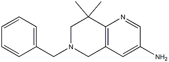 6-benzyl-8,8-diMethyl-5,6,7,8-tetrahydro-1,6-naphthyridin-3-aMine