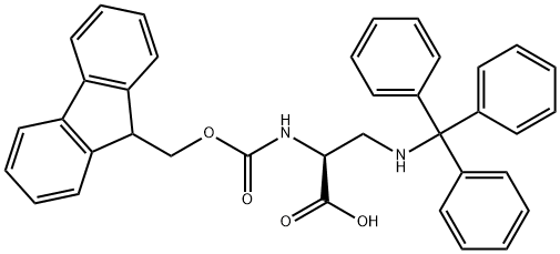 L-Alanine, N-[(9H-fluoren-9-ylmethoxy)carbonyl]-3-[(triphenylmethyl)amino]-