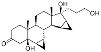 17α-[3-Hydroxypropyl]-6β,7β:15β,16β-diMethylen-5β-androstan-5,17β-ol-3-one