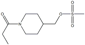 (1-丙酰基哌啶-4-基)甲基甲磺酸盐