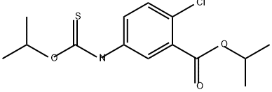 4-Chloro-3-(isopropoxycarbonyl)phenylcarbamothioic acid, o-isopropyl ester