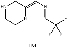 3-(Trifluoromethyl)-5,6,7,8-tetrahydroimidazo[1,5-a]pyrazine hydrochloride