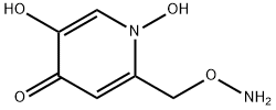 2-((aminooxy)methyl)-1,5-dihydroxypyridin-4(1H)-one hydrochloride