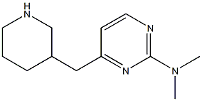 N,N-diMethyl-4-(piperidin-3-ylMethyl)pyriMidin-2-aMine