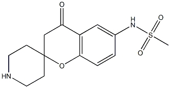 N-(4-oxospiro[chromane-2,4'-piperidin]-6-yl)methanesulfonamide