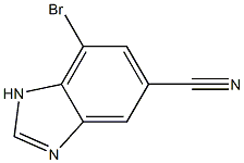 4-Bromo-6-cyano-1H-benzimidazole