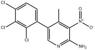 2-Amino-4-methyl-3-nitro-5-(2,3,4-trichlorophenyl)pyridine