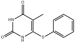 5-Methyl-6-(phenylthio)-2,4(1H, 3H)-pyrimidiedione