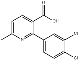 2-(3,4-Dichlorophenyl)-6-methylnicotinic acid