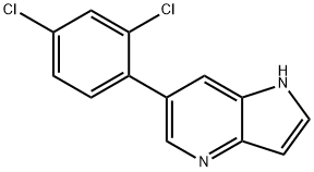 6-(2,4-Dichlorophenyl)-1H-pyrrolo[3,2-b]pyridine